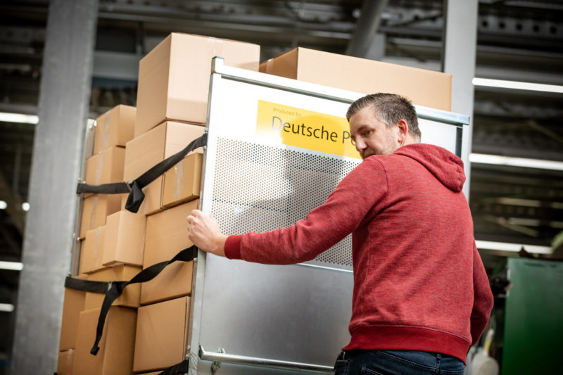 Warenausgang Bestellprozess Auftragsabwicklung Versand Ecommerce Bestellungen Post Zustellung
