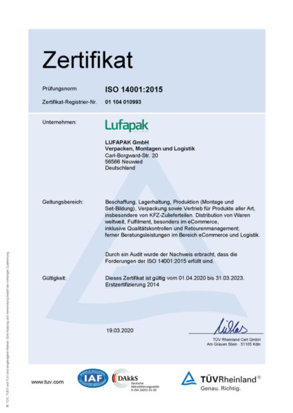 Zertifikat Iso 14001 2015 200618 310320 De