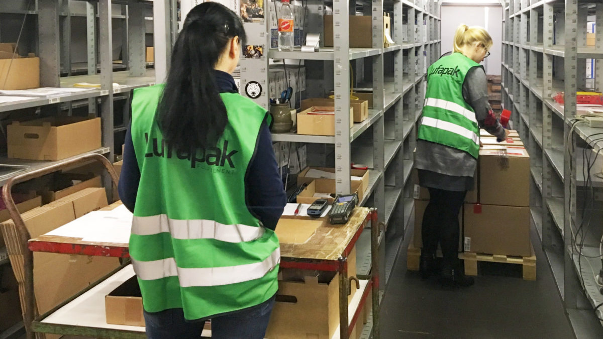 Fulfillment Ecommerce Efulfilment Lager Versand Lufapak