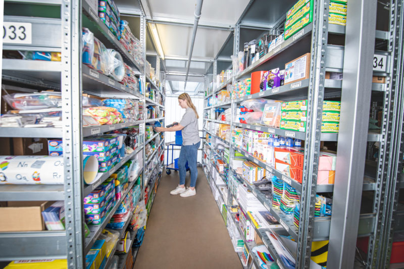 Kommissionierung Kleinteilelager Lager Logistik Bestellprozess Binning Ecommerce Prozess