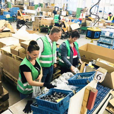 Wareneingangskontrolle Ersatzteile Ersatzteillager Ersatzteilmanagement Ersatzteillogistik Fulfillment